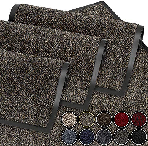 GadHome Felpudo de Entrada, Marron Gris 90x120 cm | Alfombra Exterior para Puerta, Impermeable, Lavable para Atrapar Suciedad para Recibidor|Alfombrilla Antideslizante, Pasillo, Cocina, Dormitorio GadHome Felpudo de Entrada, Marron Gris 90x120 cm | Alfombra Exterior para Puerta, Impermeable, Lavable para Atrapar Suciedad para Recibidor|Alfombrilla Antideslizante, Pasillo, Cocina, Dormitorio