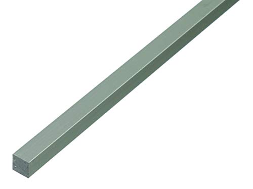 GAH-ALBERTS 470098 - Varilla cuadrada, aluminio, Plateado (natur), 1000 x 10 x 10 mm GAH-ALBERTS 470098 - Varilla cuadrada, aluminio, Plateado (natur), 1000 x 10 x 10 mm