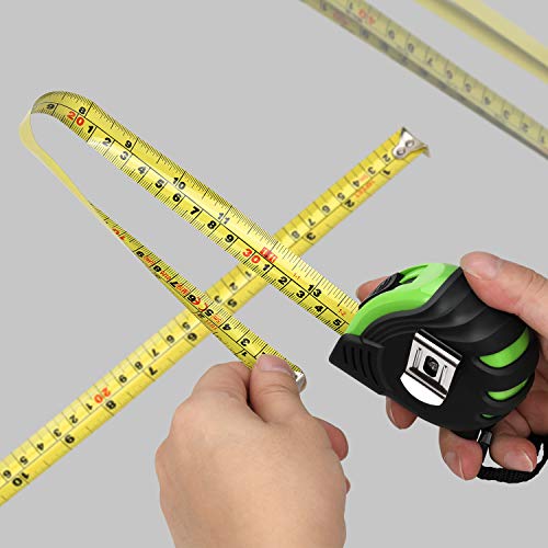 GALAX PRO Cinta métrica 5 m -Métrica/Medidas, Cinta Profesional Robusta Remachada con Clip GALAX PRO Cinta métrica 5 m -Métrica/Medidas, Cinta Profesional Robusta Remachada con Clip