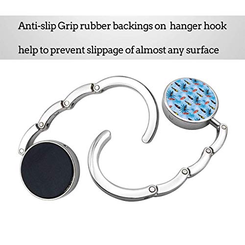 Gancho de monedero para mesa, tabla de surf portátil para colgar bolsos de mano clips para mujeres titular almacenamiento organizador de escritorio plegable almacenamiento Gancho de monedero para mesa, tabla de surf portátil para colgar bolsos de mano clips para mujeres titular almacenamiento organizador de escritorio plegable almacenamiento