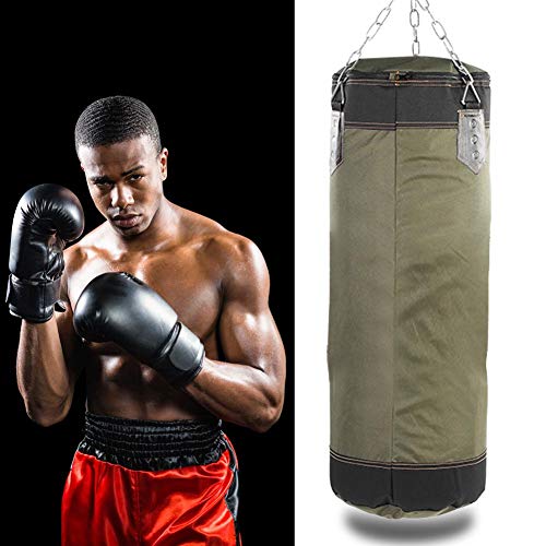 Ganchos Sacuda Bolsa de Arena Saco de Boxeo Funcional de Lona de Bolso Pesado de Boxeo Durable para Entrenar Ejercicio Hebilla de Seguridad(0.6M-Verde) Ganchos Sacuda Bolsa de Arena Saco de Boxeo Funcional de Lona de Bolso Pesado de Boxeo Durable para Entrenar Ejercicio Hebilla de Seguridad(0.6M-Verde)