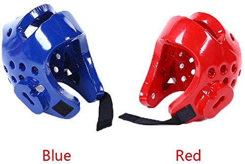 Ganquer Niños Unisex Taekwondo Casco Kick Boxing Casco Sports Accesorio Cara Completa Protector de Cabeza Ajuste Boxeo Tocados - Rojo, S Ganquer Niños Unisex Taekwondo Casco Kick Boxing Casco Sports Accesorio Cara Completa Protector de Cabeza Ajuste Boxeo Tocados - Rojo, S