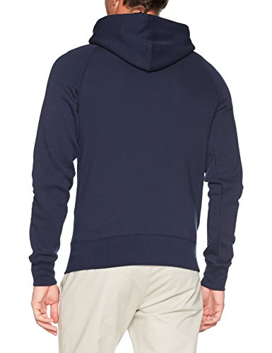 GANT Shield Hoodie Capucha, Azul (Evening Blue 433), Medium para Hombre