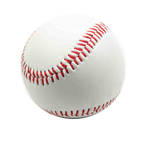 GAOXUQIANG 9"Bolas de béisbol Hechas a Mano de PVC Parte Superior de Goma Botas de béisbol Blandas internas Pelota de Softball Ejercicio de Entrenamiento Bolas de béisbol