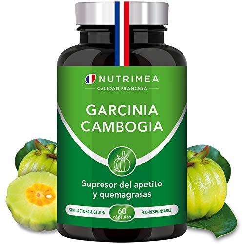 Garcinia Cambogia Pura Quemagrasas 100% Natural | Termogénico 60% HCA Supresor del Apetito Adelgazante Natural | Facilita Digestión Fatburner Potente | 60 Cápsulas Vegatales Fabricado en Francia Garcinia Cambogia Pura Quemagrasas 100% Natural | Termogénico 60% HCA Supresor del Apetito Adelgazante Natural | Facilita Digestión Fatburner Potente | 60 Cápsulas Vegatales Fabricado en Francia
