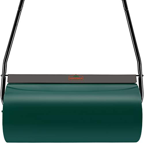 Gardebruk Rodillo para jardín Aplanador de césped y Superficies Tierra Verde apisonador 60Kg 60cm Mango Plegable jardinería Gardebruk Rodillo para jardín Aplanador de césped y Superficies Tierra Verde apisonador 60Kg 60cm Mango Plegable jardinería