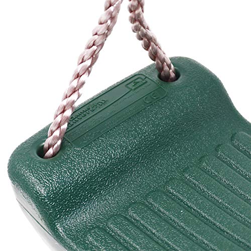 Garden Games Columpio Infantil de Plástico para Exterior, para Niños - Altura Ajustable (Verde) Garden Games Columpio Infantil de Plástico para Exterior, para Niños - Altura Ajustable (Verde)