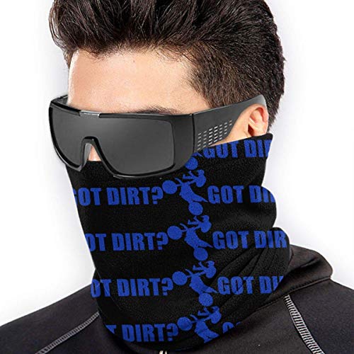 Garlincao Got Dirt Bike Calentador de cuello Microfibra Sombreros Cubierta facial Bufanda Talla única