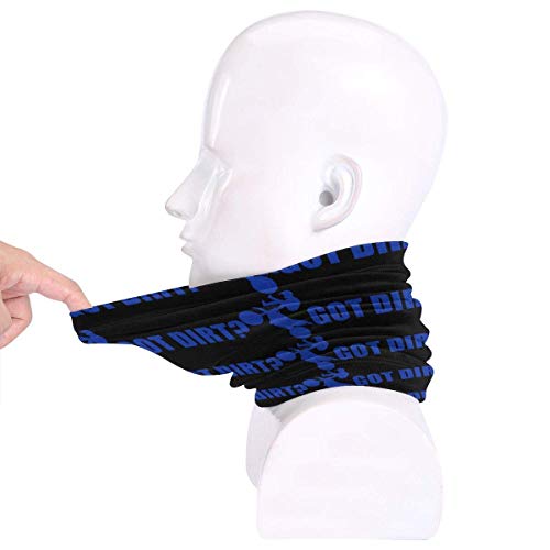 Garlincao Got Dirt Bike Calentador de cuello Microfibra Sombreros Cubierta facial Bufanda Talla única Garlincao Got Dirt Bike Calentador de cuello Microfibra Sombreros Cubierta facial Bufanda Talla única