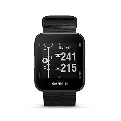Garmin Approach S10 - Reloj de Golf (campos mundiales preinstalados, Resistencia al Agua 5 ATM) Color Negro Garmin Approach S10 - Reloj de Golf (campos mundiales preinstalados, Resistencia al Agua 5 ATM) Color Negro