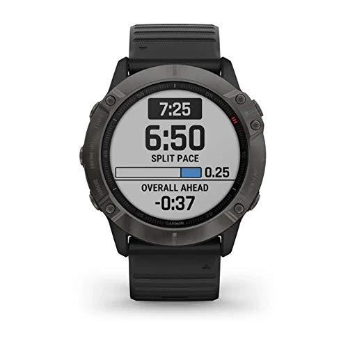 Garmin Fenix, Unisex-Adult, Gris Carbón con Revestimiento DLC, L Garmin Fenix, Unisex-Adult, Gris Carbón con Revestimiento DLC, L