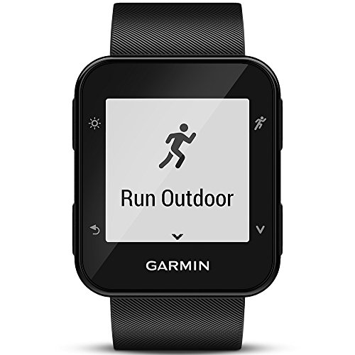 Garmin Forerunner 35- Reloj GPS con monitor de frecuencia cardiaca en la muñeca, monitor de actividad y notificaciones inteligentes, color negro