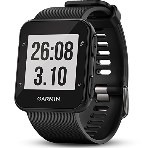 Garmin Forerunner 35- Reloj GPS con monitor de frecuencia cardiaca en la muñeca, monitor de actividad y notificaciones inteligentes, color negro