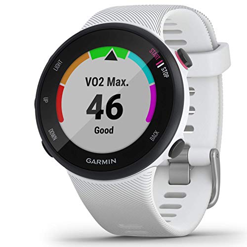 Garmin Forerunner 45 S/P - Reloj Multisport con GPS, Tecnología Pulsómetro Integrado, color Blanco