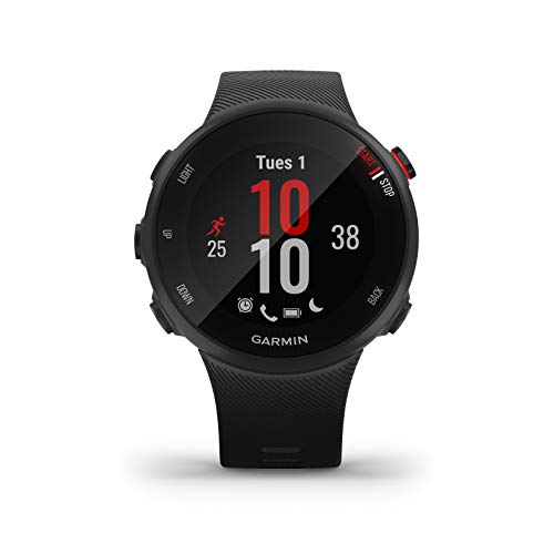 Garmin Forerunner 45S/P Reloj Multisport, Unisex Adulto, Negro, S