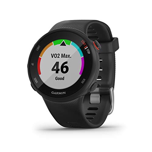 Garmin Forerunner 45S/P Reloj Multisport, Unisex Adulto, Negro, S