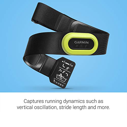 Garmin HRM-Pro, Monitor de frecuencia cardíaca Premium, ANT+ y Bluetooth
