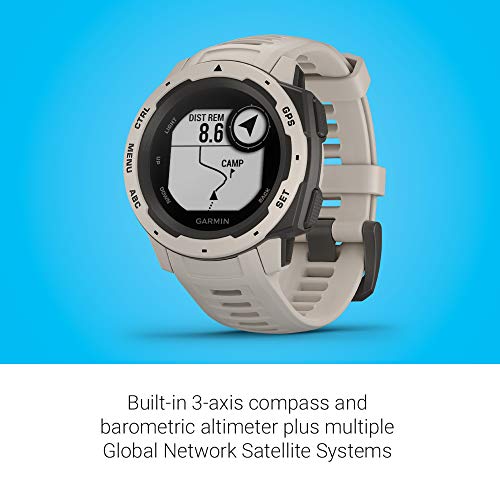 Garmin Instinct - Reloj con GPS, Unisex, Tundra, 1