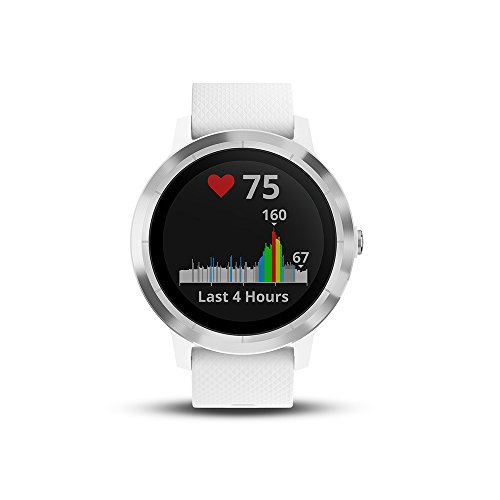 Garmin Vivoactive 3 - Smartwatch con GPS y pulso en la muñeca, Blanco, M/L Garmin Vivoactive 3 - Smartwatch con GPS y pulso en la muñeca, Blanco, M/L