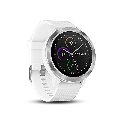 Garmin Vivoactive 3 - Smartwatch con GPS y pulso en la muñeca, Blanco, M/L Garmin Vivoactive 3 - Smartwatch con GPS y pulso en la muñeca, Blanco, M/L