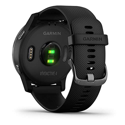 Garmin Vivoactive 4 - Reloj inteligente con GPS y funciones de control de la salud durante todo el día, color negro Garmin Vivoactive 4 - Reloj inteligente con GPS y funciones de control de la salud durante todo el día, color negro
