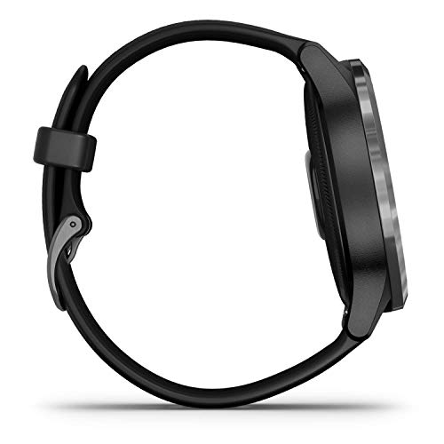 Garmin Vivoactive 4 - Reloj inteligente con GPS y funciones de control de la salud durante todo el día, color negro Garmin Vivoactive 4 - Reloj inteligente con GPS y funciones de control de la salud durante todo el día, color negro