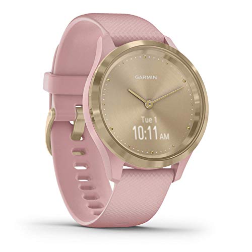 Garmin Vívomove 3S Sport Reloj Inteligente, Unisex Adulto, Rose Gold/Tundra, Small