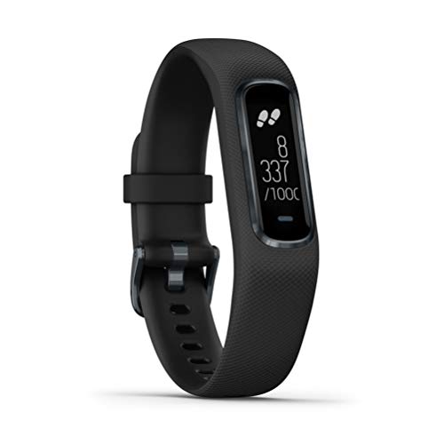 Garmin Vivosmart 4 Pulsera de Actividad, Adultos Unisex, Negro, Talla L