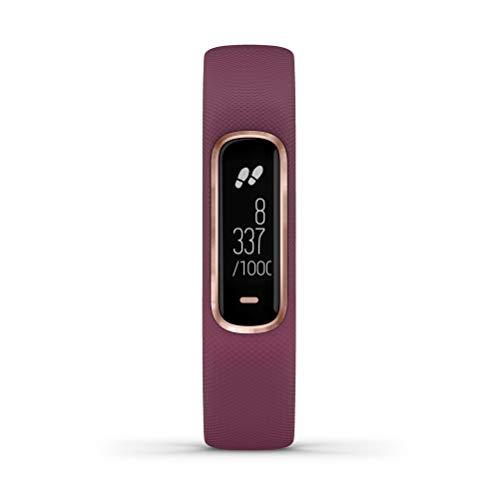 Garmin Vivosmart 4 - Pulsera de Actividad, Color Granate Garmin Vivosmart 4 - Pulsera de Actividad, Color Granate