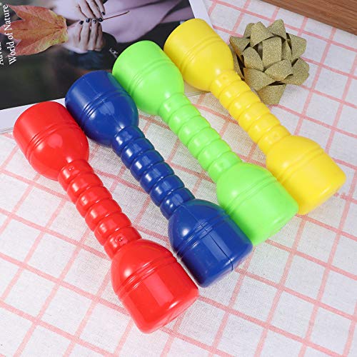Garneck 4 Piezas de Pesas para Niños Equipos de Entrenamiento Físico Inodoros Barras de Ejercicio para Niños (Color Aleatorio) Garneck 4 Piezas de Pesas para Niños Equipos de Entrenamiento Físico Inodoros Barras de Ejercicio para Niños (Color Aleatorio)