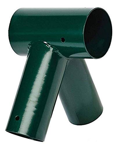 Gartenpirat Conector Estructura Columpio Esquina, Poste Redondo, Acero, Verde Oscuro Gartenpirat Conector Estructura Columpio Esquina, Poste Redondo, Acero, Verde Oscuro
