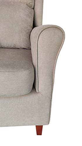 Gasten a gusto Black Friday - Butaca Budapest Orejera. Tela Antimanchas (Medidas: 77 x 86 x 113 cm) (Beige) Gasten a gusto Black Friday - Butaca Budapest Orejera. Tela Antimanchas (Medidas: 77 x 86 x 113 cm) (Beige)