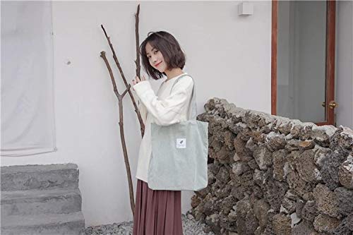 Gather together Brown Women Corduroy Canvas Tote Handbag Female Cloth Shoulder Bags Young Ladies Casual Shopping Bag Girls Reusable Folding Bags Gather together Brown Women Corduroy Canvas Tote Handbag Female Cloth Shoulder Bags Young Ladies Casual Shopping Bag Girls Reusable Folding Bags