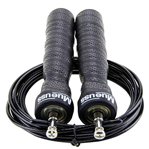 Gather together Crossfit Jump Rope Skipping Rope Adjustable Length 3m Black Gather together Crossfit Jump Rope Skipping Rope Adjustable Length 3m Black