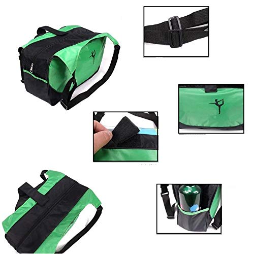 Gather together Ql Multifunctional Sport Bag Clothes Yoga Bag Yoga Backpack Shoulder Waterproof Yoga Pilates Mat Case Bag Carriers Gym Without Mat