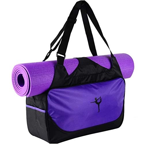 Gather together Ql Multifunctional Sport Bag Clothes Yoga Bag Yoga Backpack Shoulder Waterproof Yoga Pilates Mat Case Bag Carriers Gym Without Mat