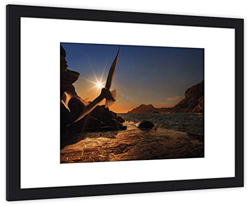 GaviaStore Art Prints - Fotografía con Marco - 70x50 cm - Cuadros Pintura Cartel Foto Mueble Art hogar impresión decoración casa Sala Poster Cuadro Imagen Enmarcad Wall Art Picture (Gaviota) GaviaStore Art Prints - Fotografía con Marco - 70x50 cm - Cuadros Pintura Cartel Foto Mueble Art hogar impresión decoración casa Sala Poster Cuadro Imagen Enmarcad Wall Art Picture (Gaviota)