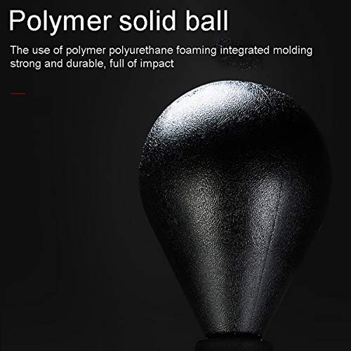GAYBJ Bolsa de Boxeo Speedball con Patas Velocidad de perforación de la Bola con Independiente con Altura Ajustable para la formación, práctica, la Velocidad de reacción, etc,Negro GAYBJ Bolsa de Boxeo Speedball con Patas Velocidad de perforación de la Bola con Independiente con Altura Ajustable para la formación, práctica, la Velocidad de reacción, etc,Negro