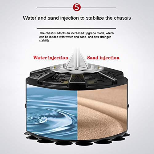 GAYBJ Punch Ball Stand-Alone con Soporte Independiente Boxing Speed āāBall PuƱetazo con Independiente con Altura Ajustable para el Entrenamiento de Artes Marciales Mixtas,Negro,8 Suction Cup Base GAYBJ Punch Ball Stand-Alone con Soporte Independiente Boxing Speed āāBall PuƱetazo con Independiente con Altura Ajustable para el Entrenamiento de Artes Marciales Mixtas,Negro,8 Suction Cup Base