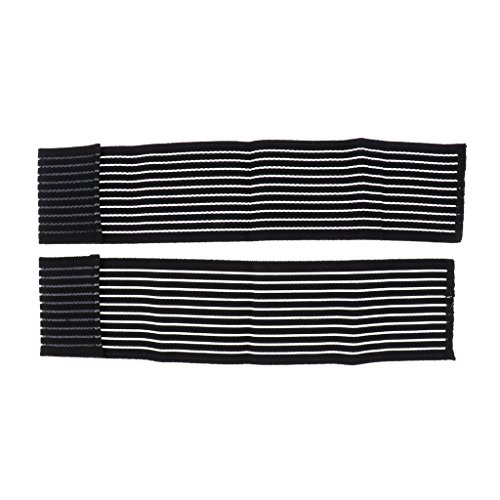 Gazechimp 2X Venda Elástica Compresión para Rodillas Codo Escalada Patinaje Andar Seguridad Deportivo Ropa Dolor Alivio - 40cm Gazechimp 2X Venda Elástica Compresión para Rodillas Codo Escalada Patinaje Andar Seguridad Deportivo Ropa Dolor Alivio - 40cm