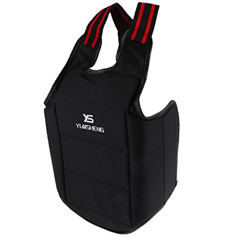 Gazechimp Protector de Cuerpo Pecho para Boxeo Sanda Entrenamiento Competencia Hombres Mujeres - L Gazechimp Protector de Cuerpo Pecho para Boxeo Sanda Entrenamiento Competencia Hombres Mujeres - L