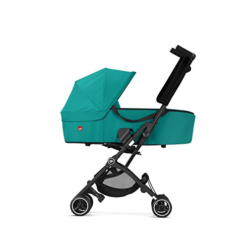 gb Gold - Capazo Cot to Go, para sillas de paseo Qbit+ y Pockit+, Laguna Blue