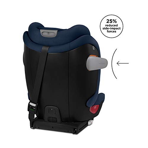 GB Gold Everna-Fix - Silla de coche para coches con ISOFIX, Grupo 1/2/3 (9-36 kg, De 9 meses a 12 años aprox.) Laguna Blue