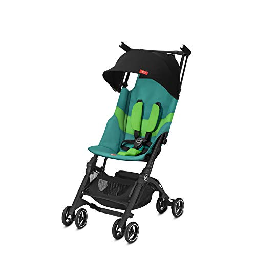 Gb Gold Pockit + All-Terrain 619000209 Silla de Paseo, 6 meses hasta 22 kg (Aprox. 4 Años), Azul (Laguna Blue 2019)