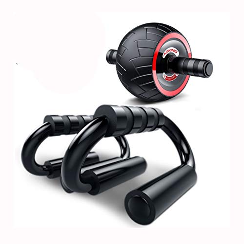 GCX Rutina de Ejercicio Push-up Soporte de Tipo H Negro Hogar Equipo de la Aptitud Rueda Abdominal Ejercicios de flexión de Brazos Soporte Auxiliar (Size : S-Type+Abdominal Wheel) GCX Rutina de Ejercicio Push-up Soporte de Tipo H Negro Hogar Equipo de la Aptitud Rueda Abdominal Ejercicios de flexión de Brazos Soporte Auxiliar (Size : S-Type+Abdominal Wheel)