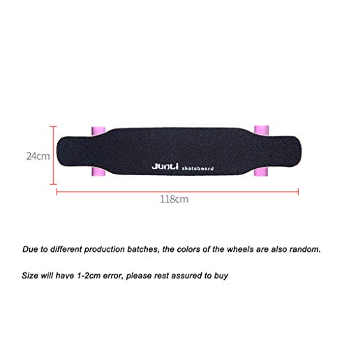 GDF-SKATEBOARDS Patineta Chica Adulta Carretera de Cuatro Ruedas Cepillo Profesional Tablero Calle Doble Alice Hombres Danza de Arce Longboard Principiante GDF-SKATEBOARDS Patineta Chica Adulta Carretera de Cuatro Ruedas Cepillo Profesional Tablero Calle Doble Alice Hombres Danza de Arce Longboard Principiante