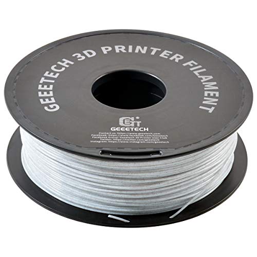 GEEETECH PLA filamento 1.75mm, impresora 3D filamento PLA 1kg carrete, like marble