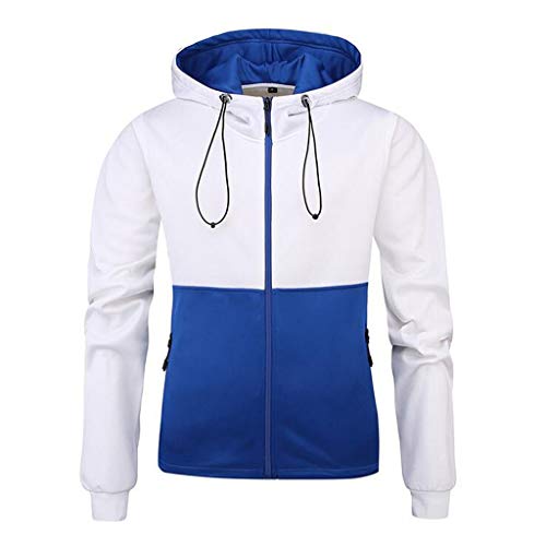 Geilisungren Chaqueta con Capucha Hombre Manga Larga Sudadera con Capucha Chaquetas Tops Chaqueta Abrigo Ropa Jacket Chaqueta Deportiva Casual con Cremallera