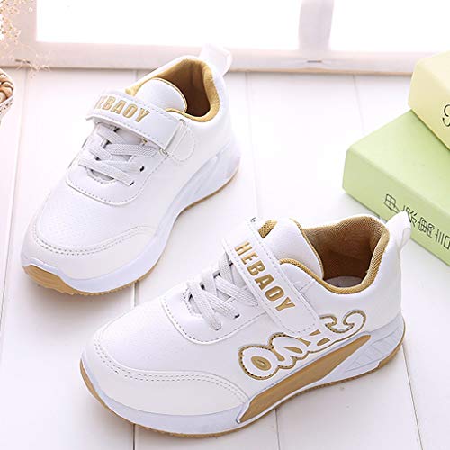 Geilisungren Zapatillas Deportivas Unisex para Niño y Niña Casuales Antideslizante Zapatillas Running Niños Niñas Zapatos Deporte para Correr Sneakers Ligero Transpirable