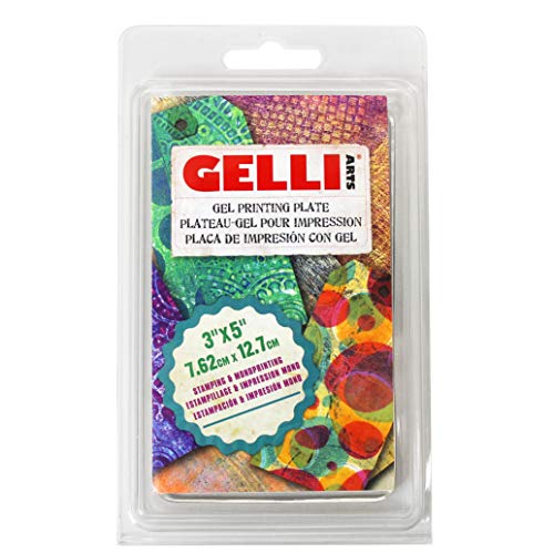 Gelli Arts - Plancha de impresión (Gel, 12,7 x 7,62 cm)